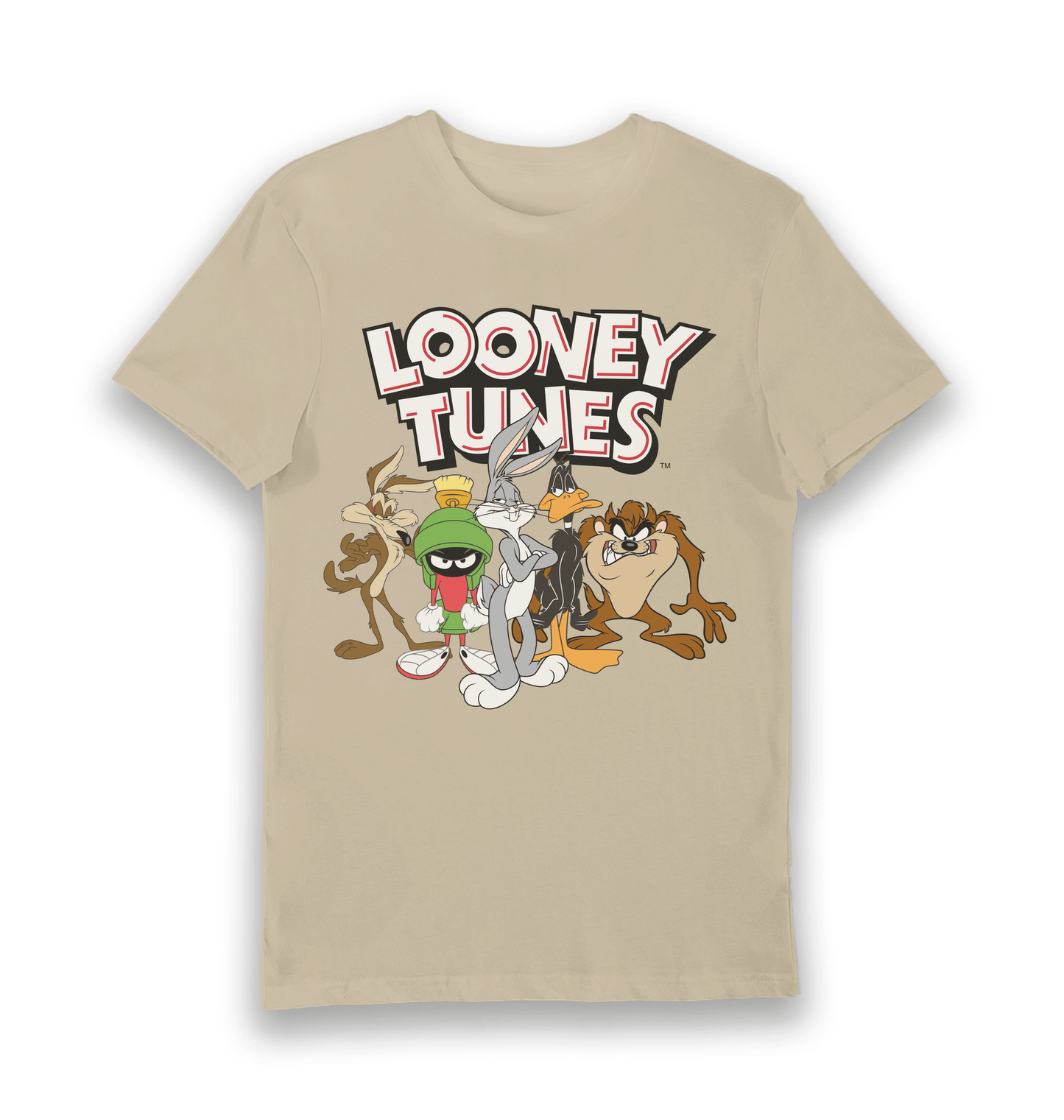 T-shirt Looney Tunes groupe avec logo