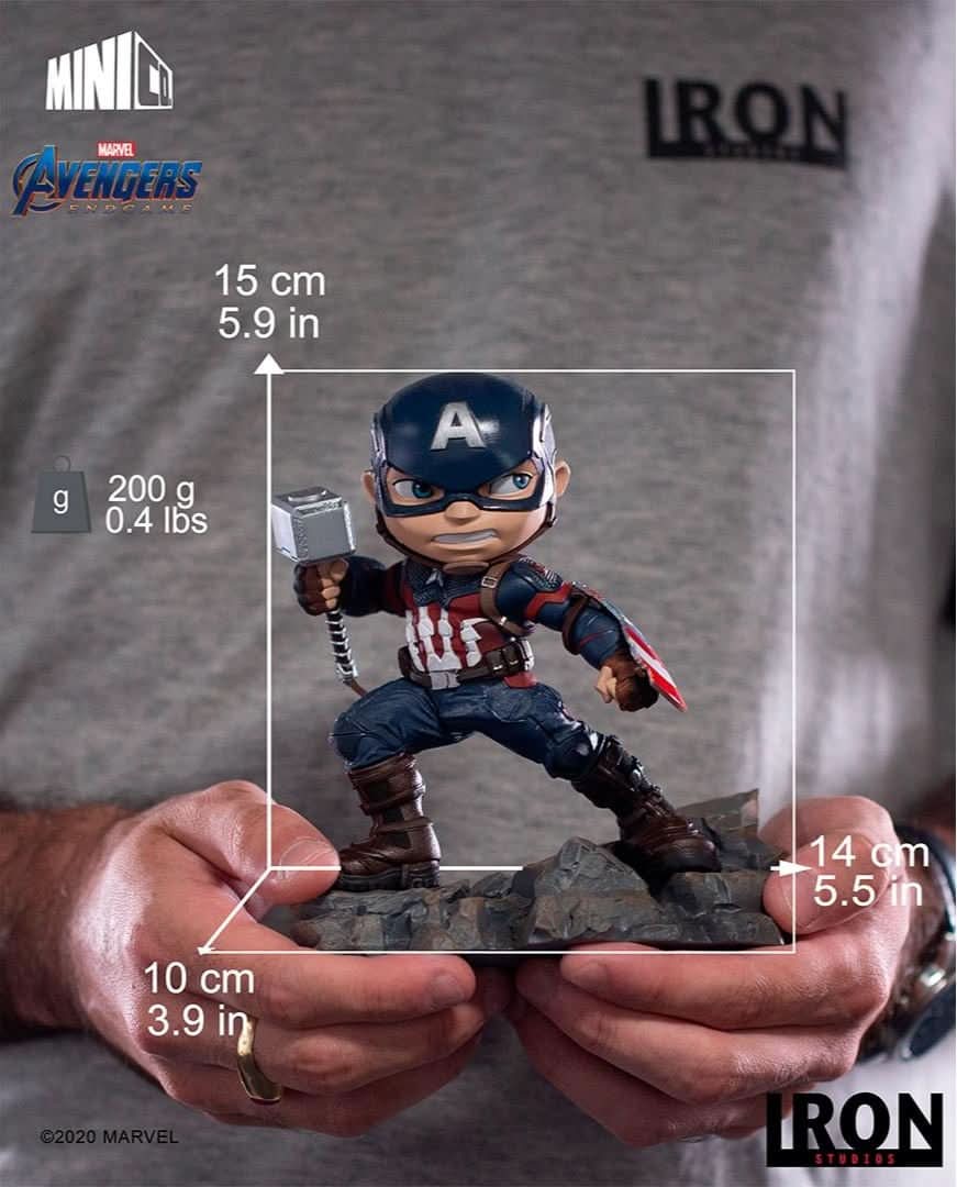 Captain America Figur - Avengers: Endgame - Mini Co.