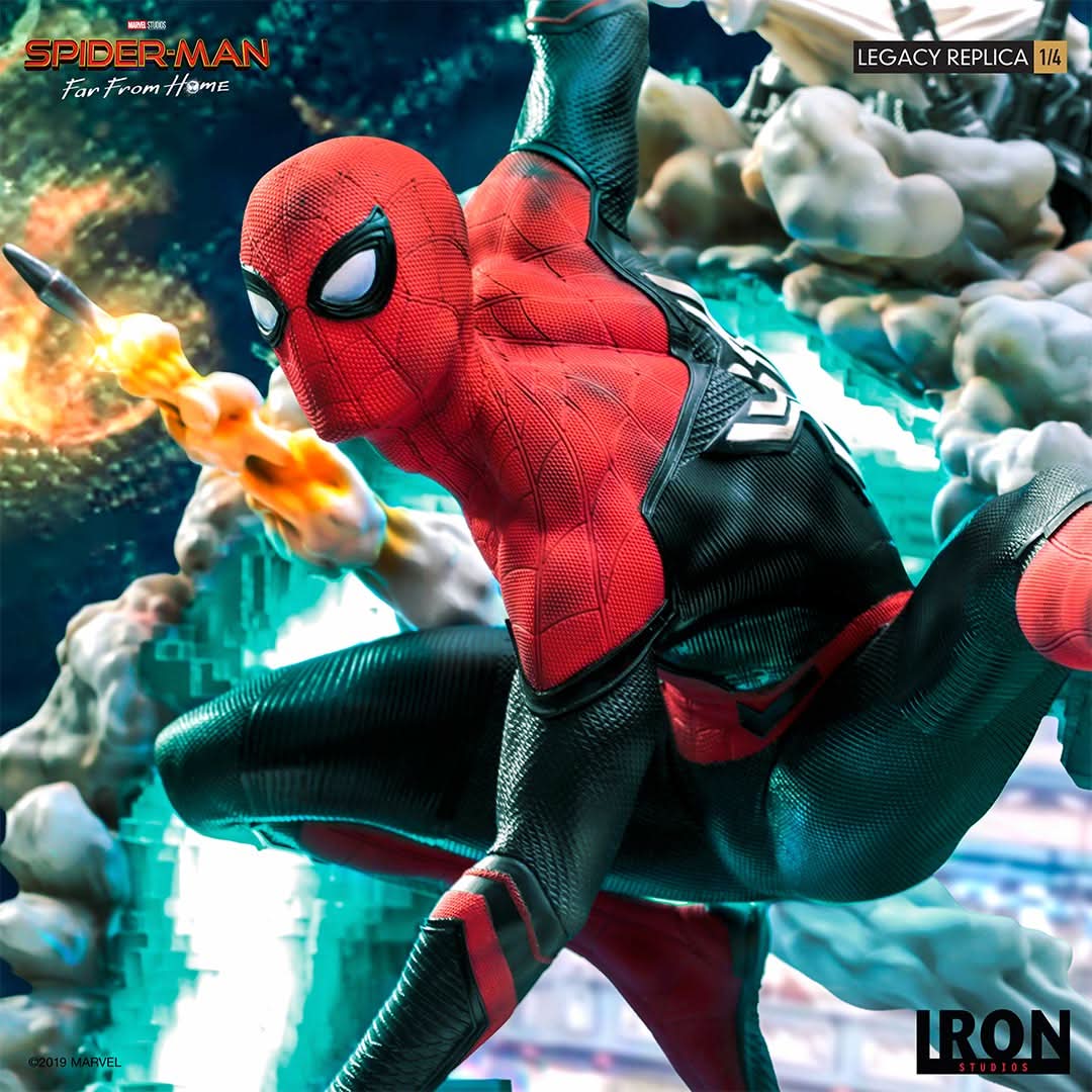 Spider-Man-Statue – Spider-Man: Far From Home – Legacy Replica 1/4 – Marvel Comics