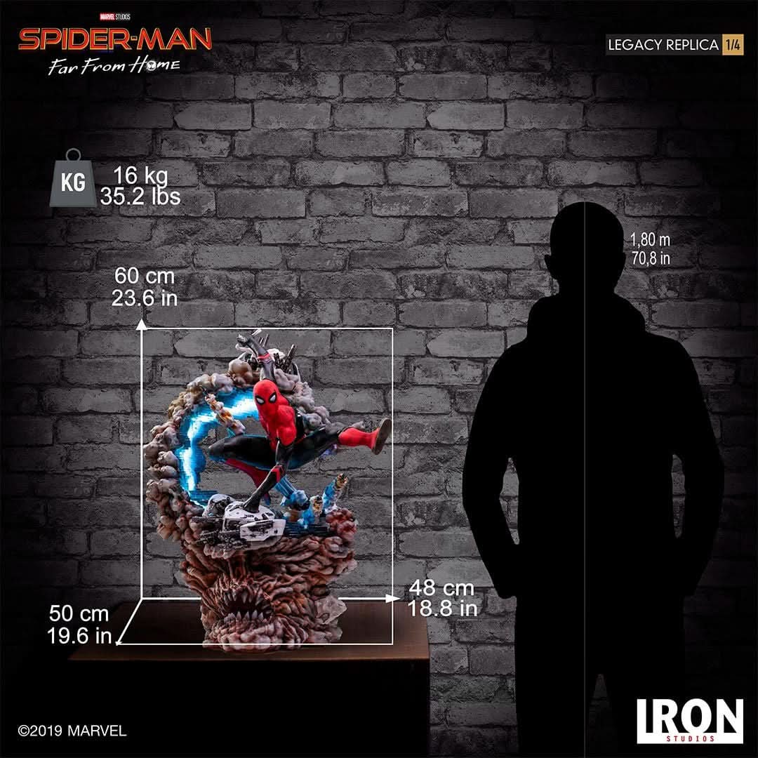 Spider-Man-Statue – Spider-Man: Far From Home – Legacy Replica 1/4 – Marvel Comics