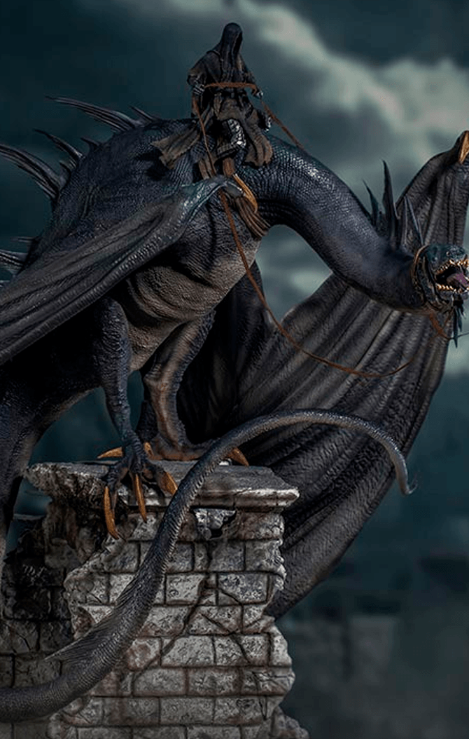 Statue Fell Beast – Der Herr der Ringe – Demi Art Scale 1/20