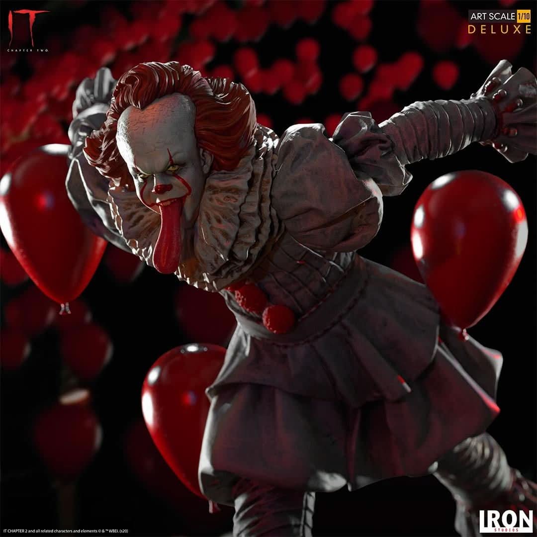 Statue Pennywise Deluxe - Es! - Art Scale 1/10