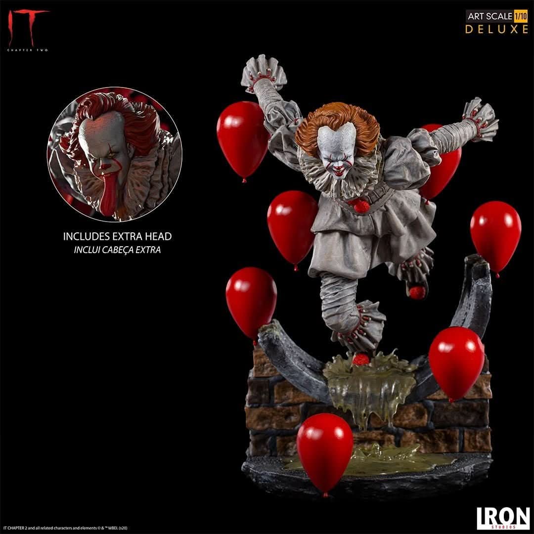 Statue Pennywise Deluxe - Es! - Art Scale 1/10