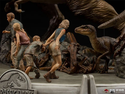 Diorama The Final Scene - Jurassic Park - Demi Scale 1/20