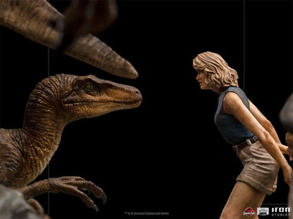 Diorama The Final Scene - Jurassic Park - Demi Scale 1/20