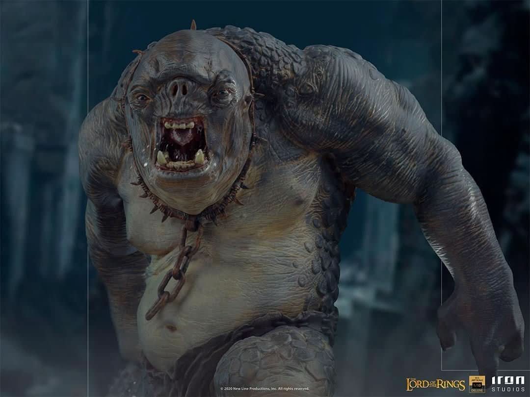 Cave Troll Statue - The Lord of the Rings - Art Scale 1/10 - The Fellowship of the Ring