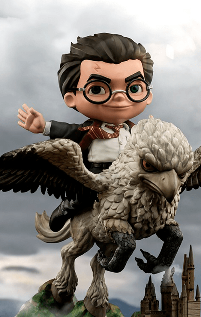 Harry Potter und Seidenschnabel Figur – Harry Potter – Mini Co.