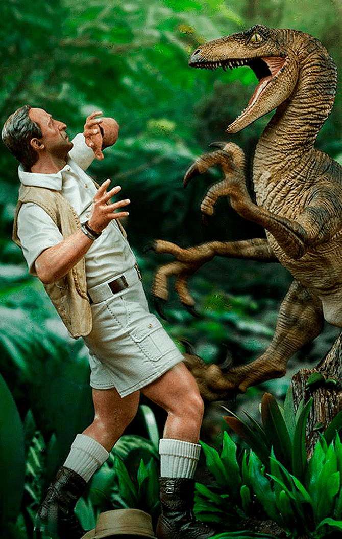 Statue Clever Girl – Jurassic Park – Art Scale 1/10