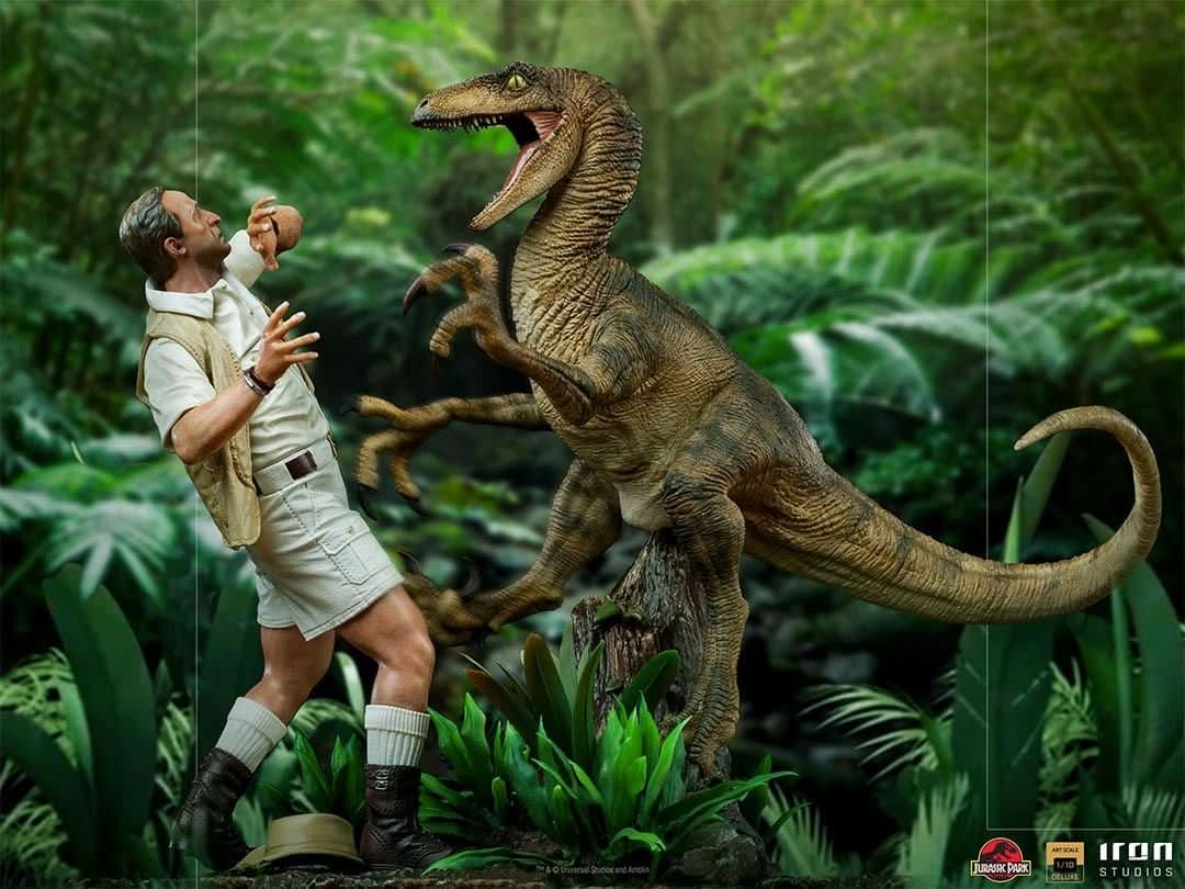 Statue Clever Girl – Jurassic Park – Art Scale 1/10