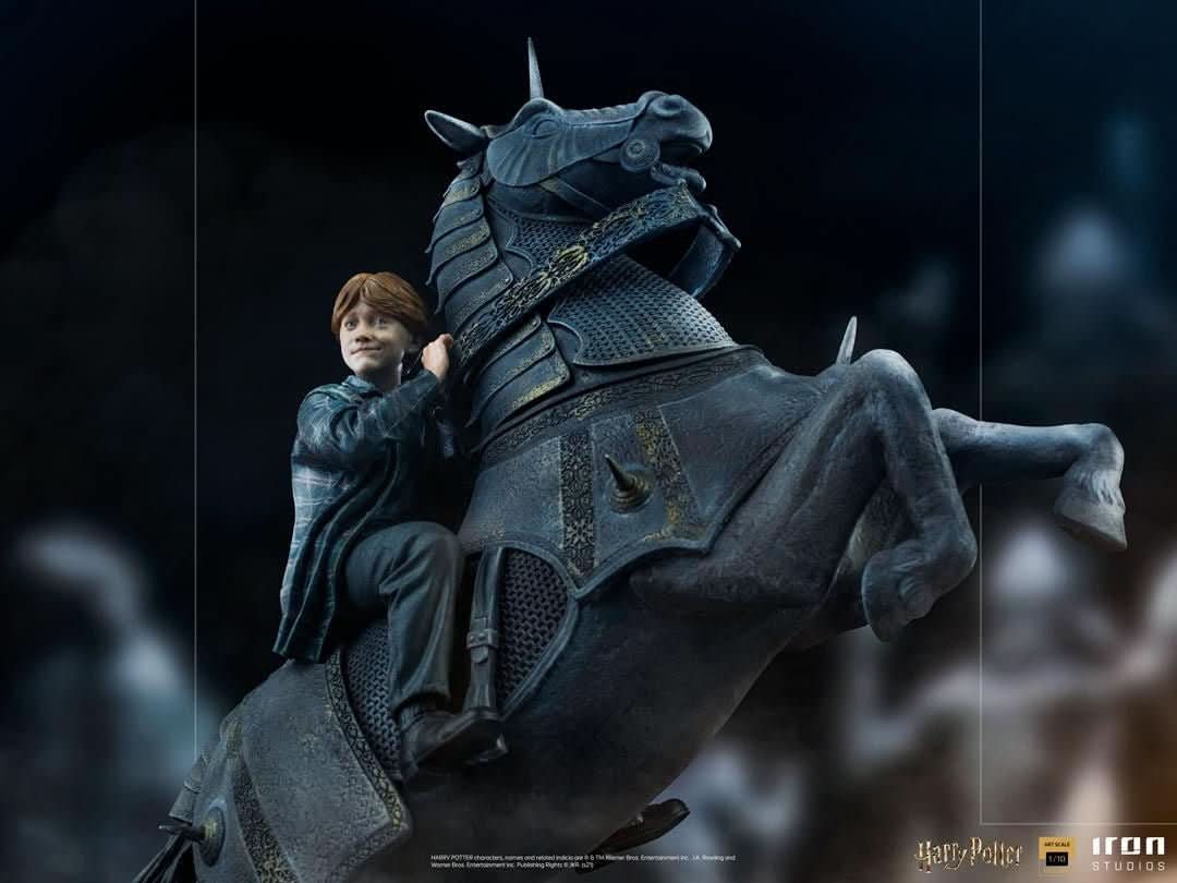 Statue Ron Weasley beim Zauberschach - Harry Potter - Art Scale 1/10