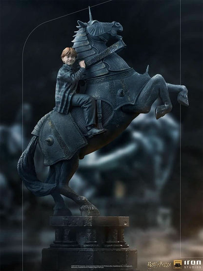 Statue Ron Weasley beim Zauberschach - Harry Potter - Art Scale 1/10