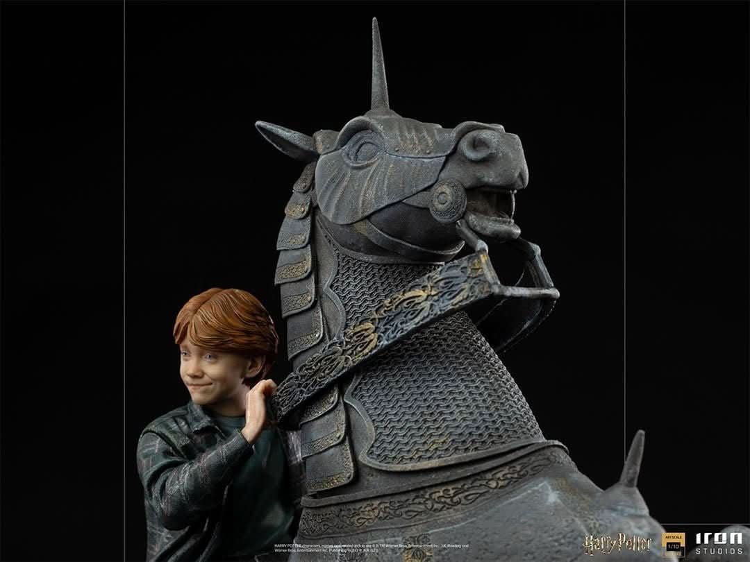 Statue Ron Weasley beim Zauberschach - Harry Potter - Art Scale 1/10