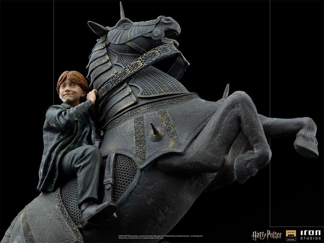Statue Ron Weasley beim Zauberschach - Harry Potter - Art Scale 1/10