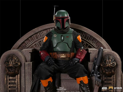 Statue Boba Fett on Throne - Star Wars: The Mandalorian - Art Scale 1/10