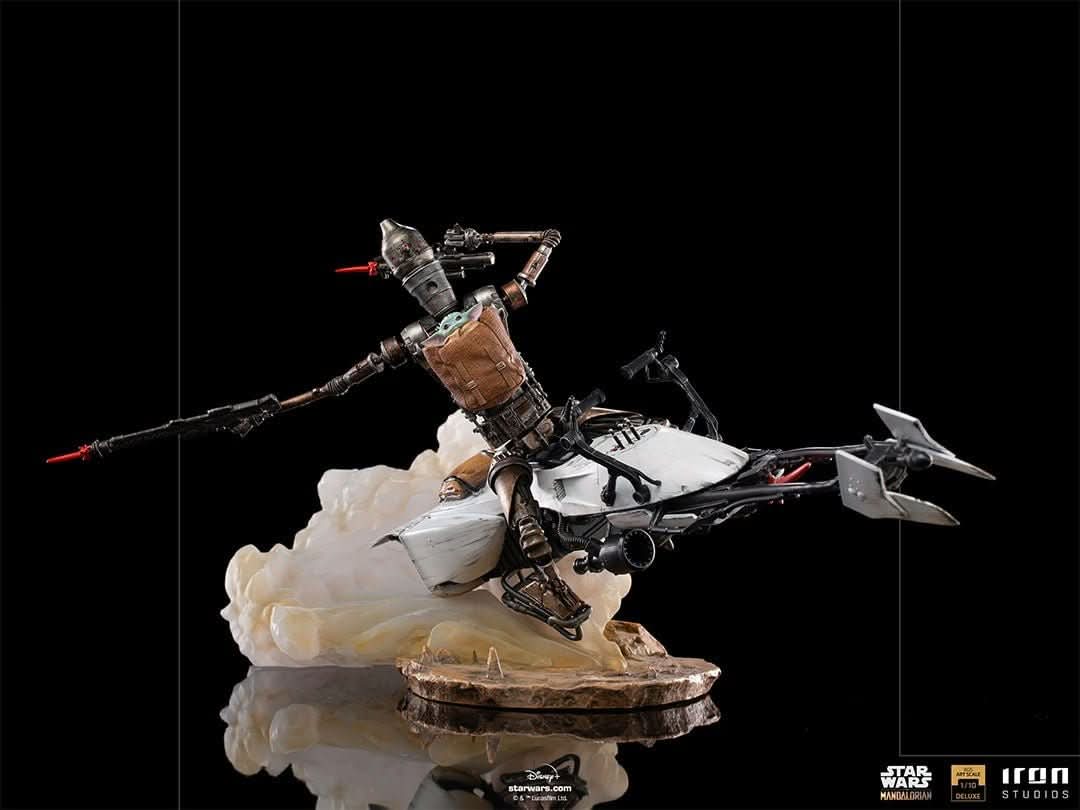 Statue IG-11 und The Child - Star Wars: The Mandalorian - BDS Art Scale 1/10