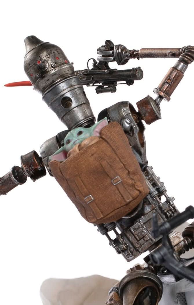 Statue IG-11 und The Child - Star Wars: The Mandalorian - BDS Art Scale 1/10