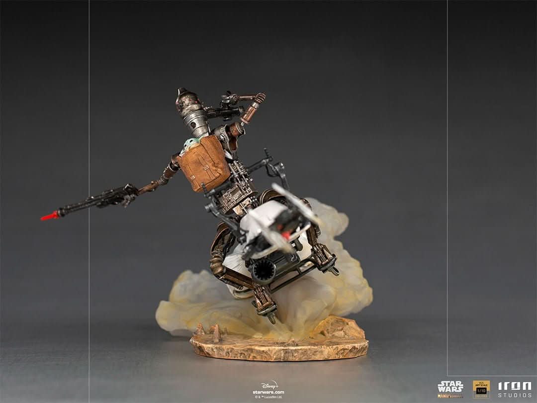 Statue IG-11 und The Child - Star Wars: The Mandalorian - BDS Art Scale 1/10