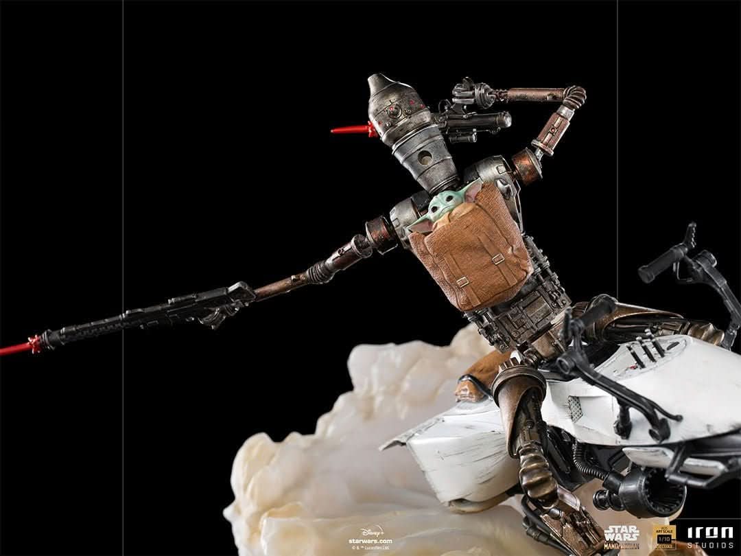 Statue IG-11 und The Child - Star Wars: The Mandalorian - BDS Art Scale 1/10