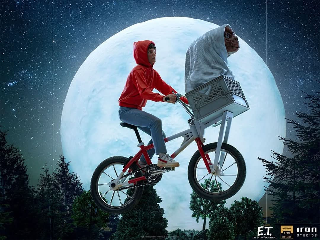 Statue E.T. & Elliot Deluxe - E.T. Der Außerirdische - Art Scale 1/10