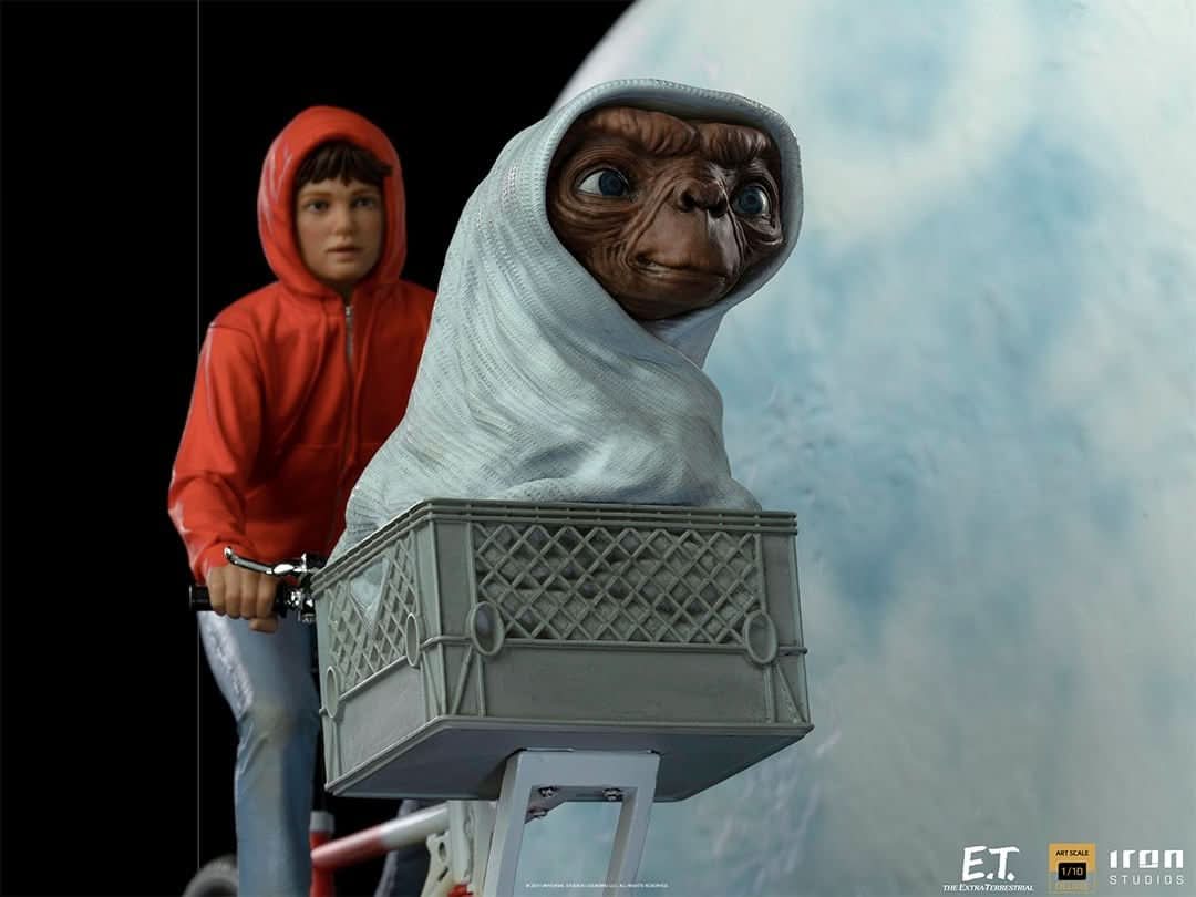 Statue E.T. & Elliot Deluxe - E.T. Der Außerirdische - Art Scale 1/10