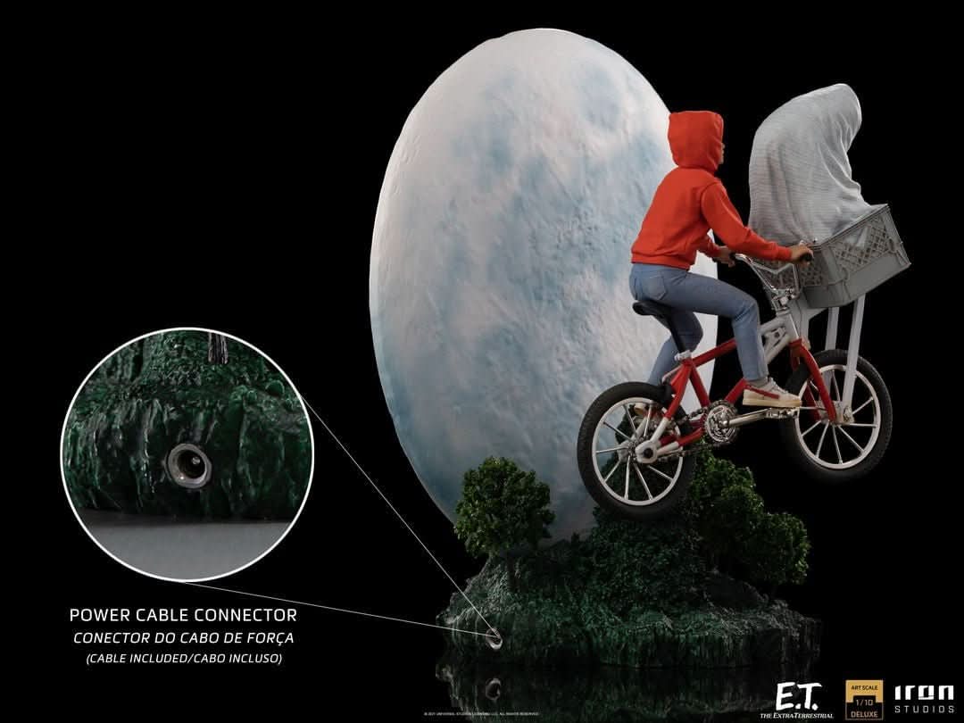 Statue E.T. & Elliot Deluxe - E.T. Der Außerirdische - Art Scale 1/10