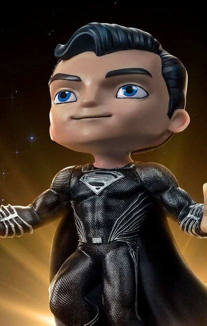 Superman Black Suit Figur - Zack Snyder's Justice League - Mini Co.