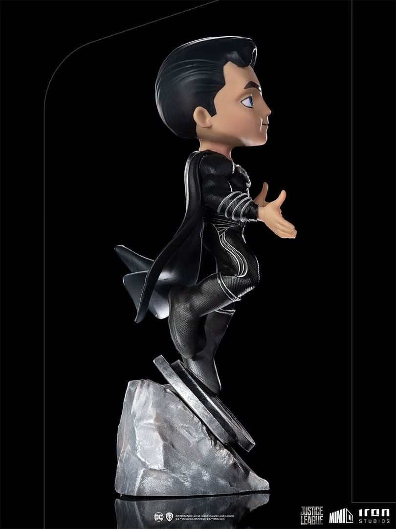 Superman Black Suit Figur - Zack Snyder's Justice League - Mini Co.