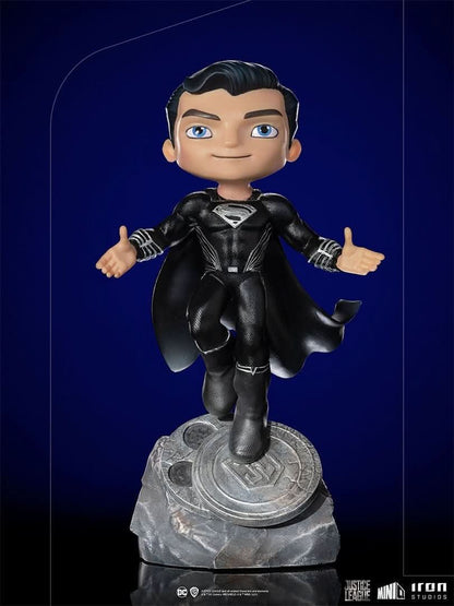 Superman Black Suit Figur - Zack Snyder's Justice League - Mini Co.