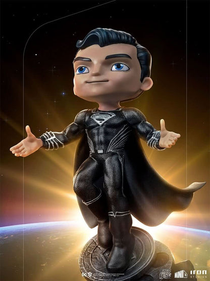 Superman Black Suit Figur - Zack Snyder's Justice League - Mini Co.