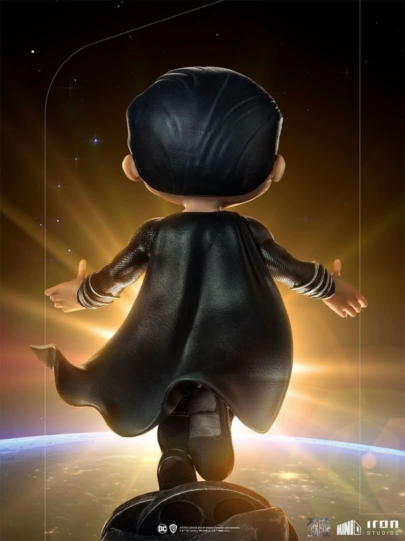 Superman Black Suit Figur - Zack Snyder's Justice League - Mini Co.