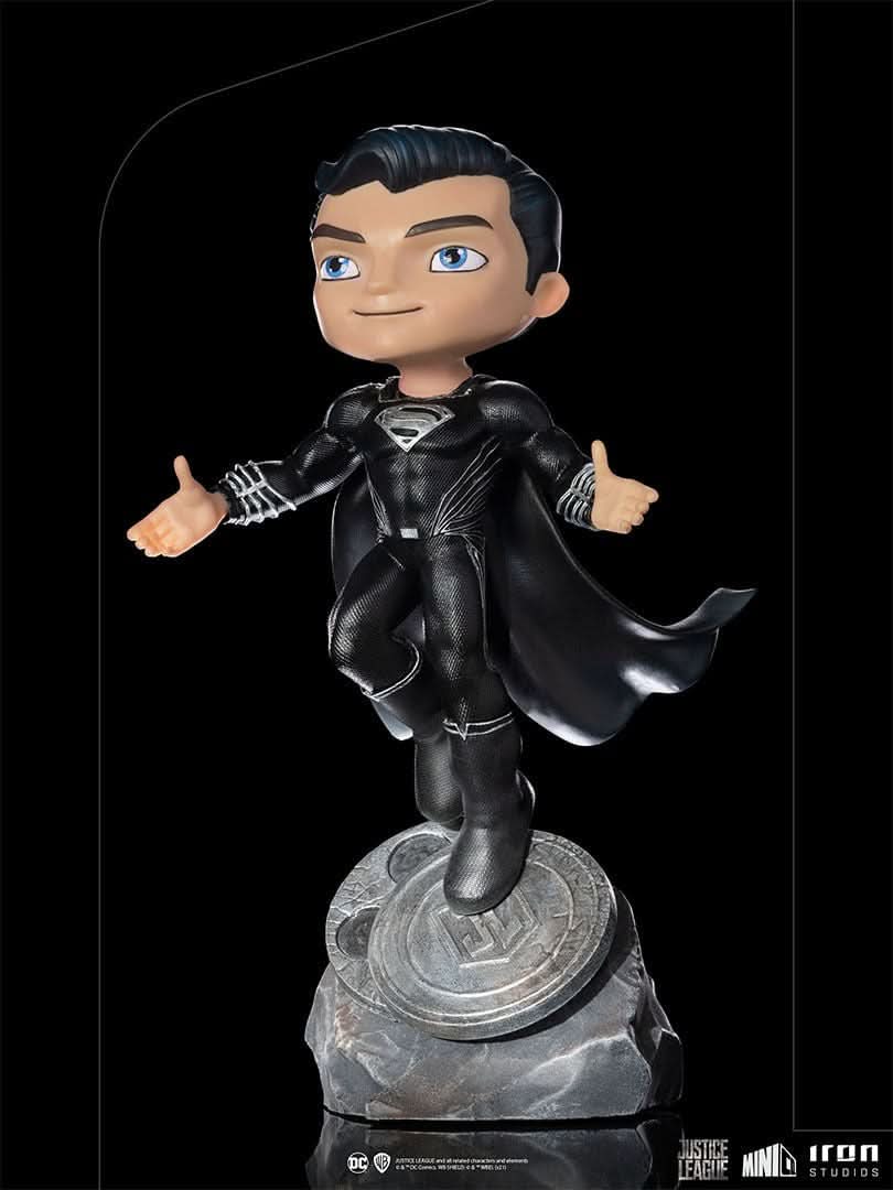 Superman Black Suit Figur - Zack Snyder's Justice League - Mini Co.