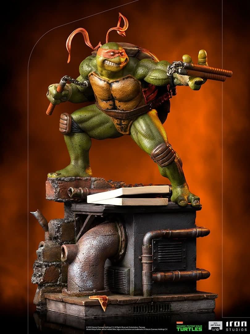 Statue Michelangelo - Teenage Mutant Ninja Turtles - BDS Art Scale 1/10