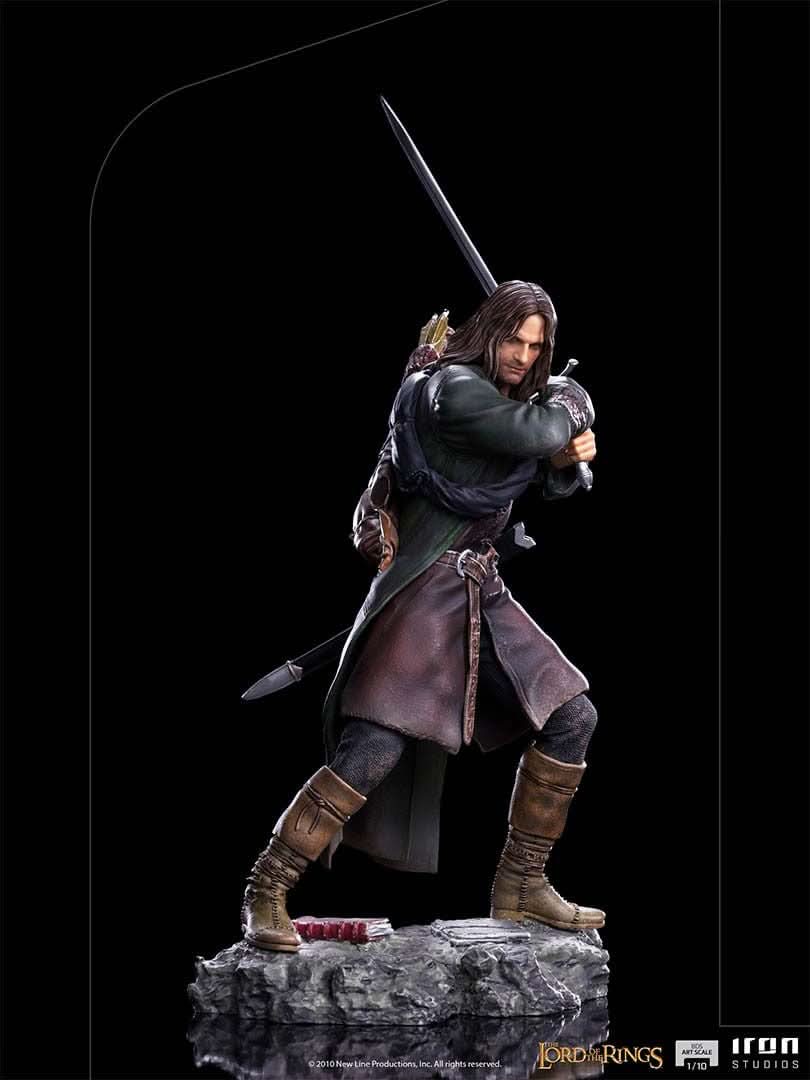 Statue Aragorn – Der Herr der Ringe – BDS Art Scale 1/10 – Die Gefährten