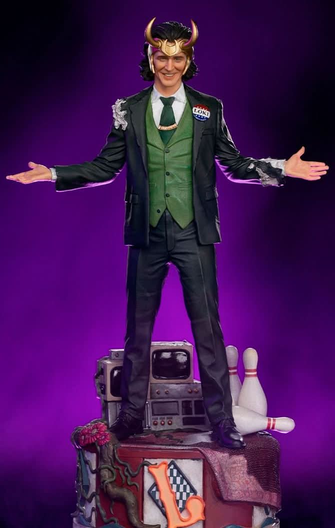 Statue Loki Präsident Variante - Loki Serie - Art Scale 1/10 - Marvel