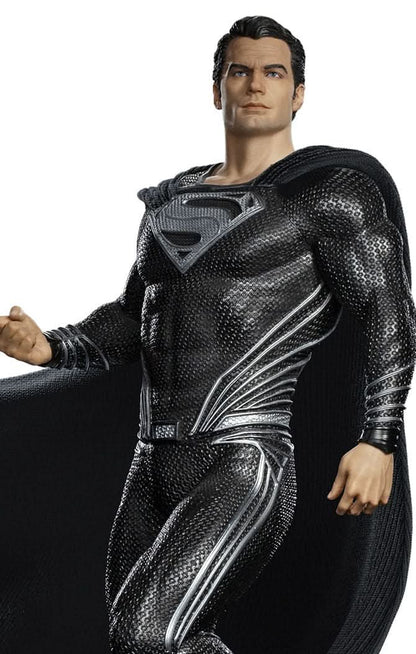 Superman Black Suit Statue - Zack Snyder's Justice League - Legacy Replik 1/4