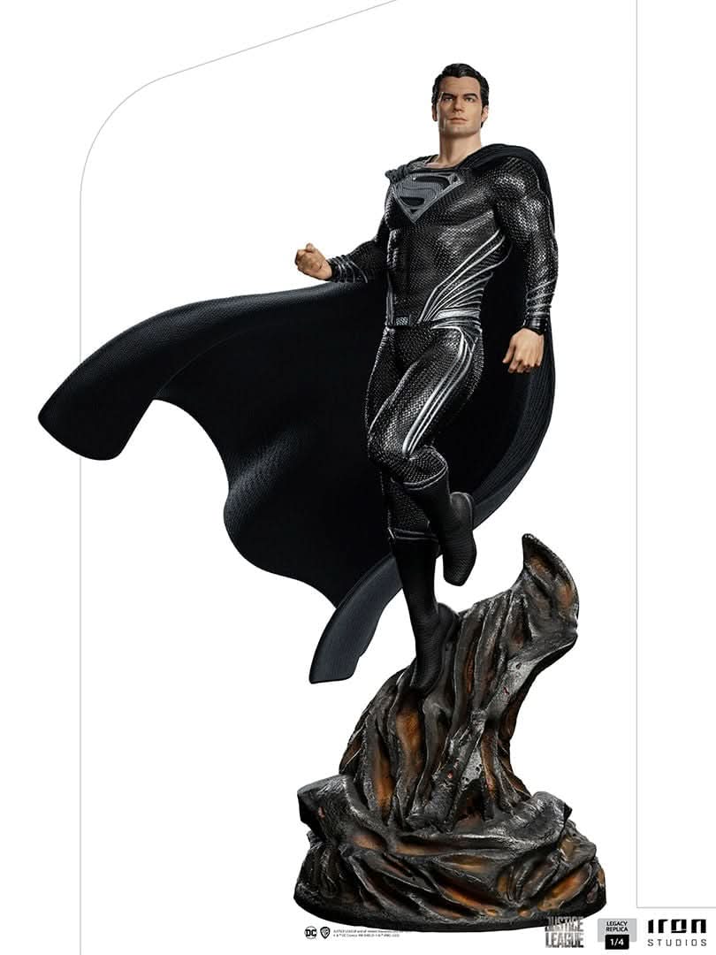Superman Black Suit Statue - Zack Snyder's Justice League - Legacy Replik 1/4