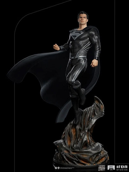 Superman Black Suit Statue - Zack Snyder's Justice League - Legacy Replik 1/4