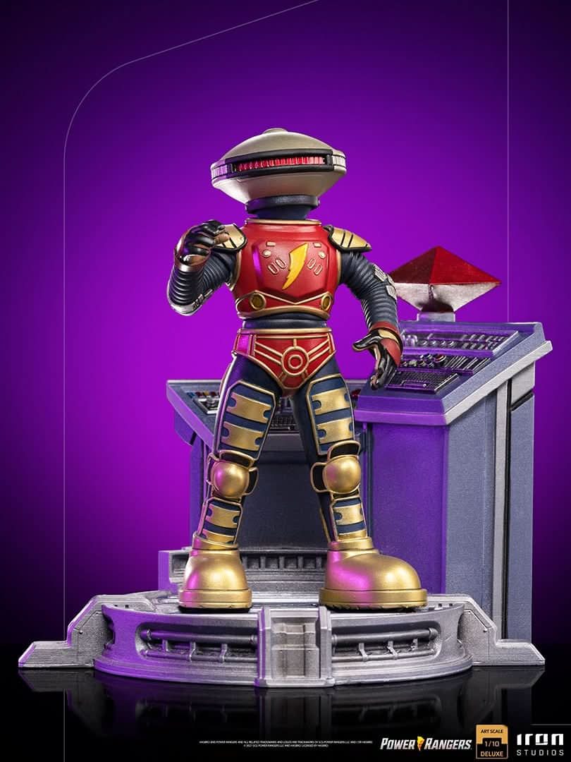 Alpha 5 Deluxe Statue - Mighty Morphin Power Rangers - Art Scale 1/10