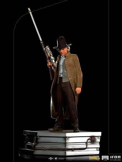 Doc Brown Statue - Back to the Future III - Art Scale 1/10