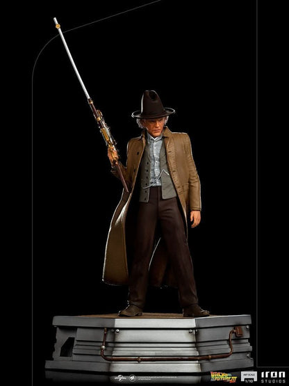 Doc Brown Statue - Back to the Future III - Art Scale 1/10