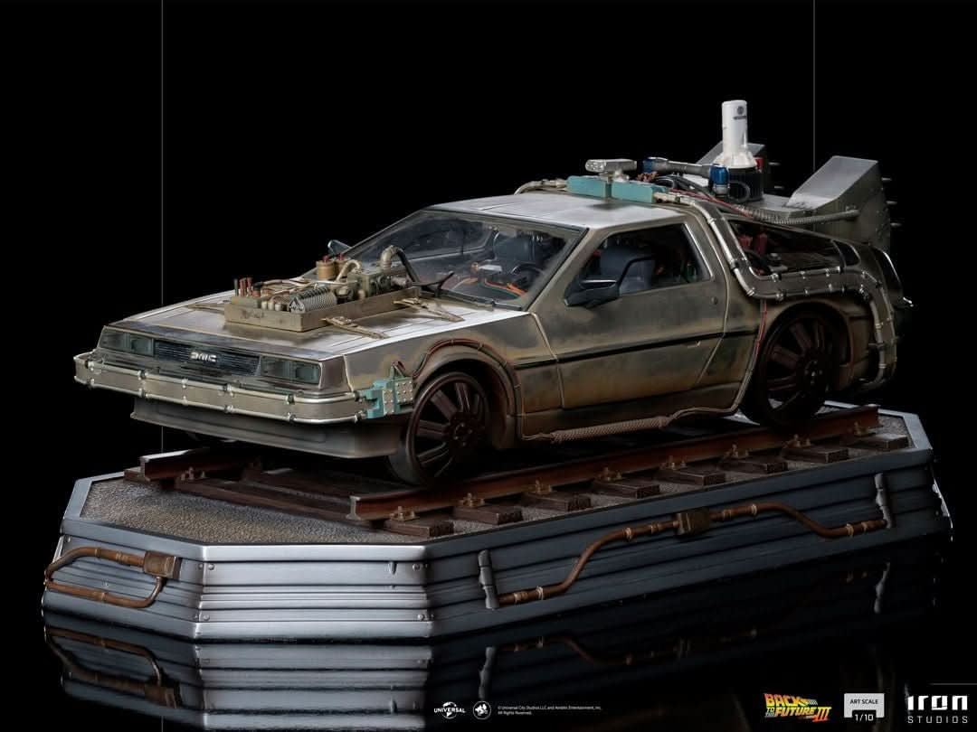 Statue Delorean - Back to the Future III - Art Scale 1/10
