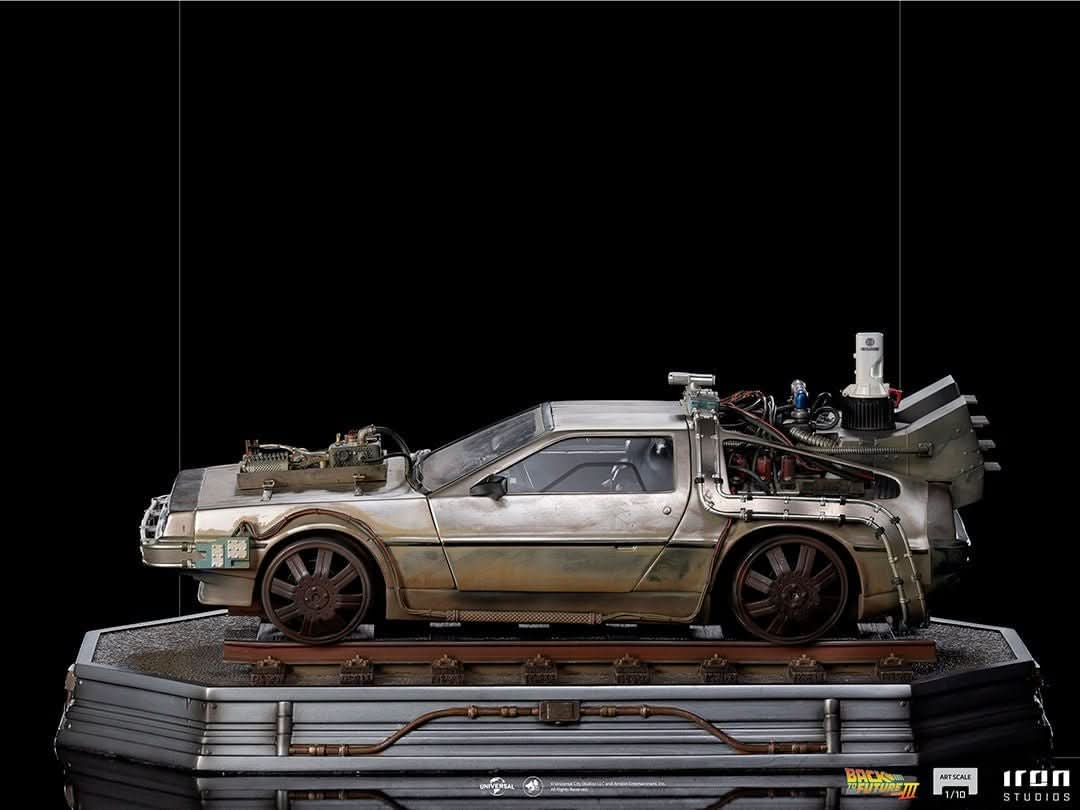 Statue Delorean - Back to the Future III - Art Scale 1/10