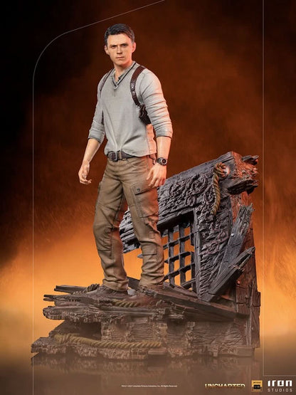 Statue Nathan Drake Deluxe - Uncharted (Film) - Art Scale 1/10