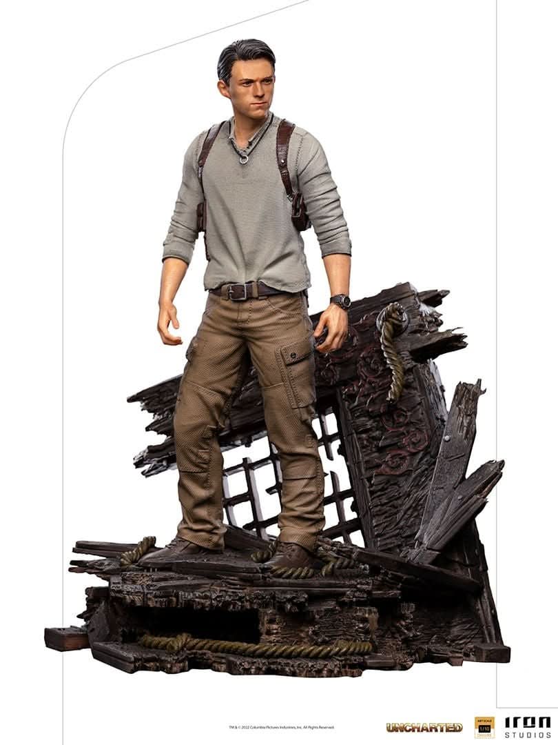 Statue Nathan Drake Deluxe - Uncharted (Film) - Art Scale 1/10