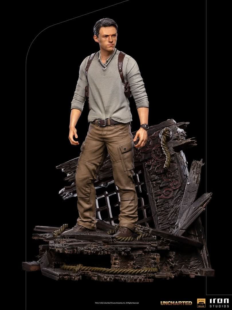 Statue Nathan Drake Deluxe - Uncharted (Film) - Art Scale 1/10