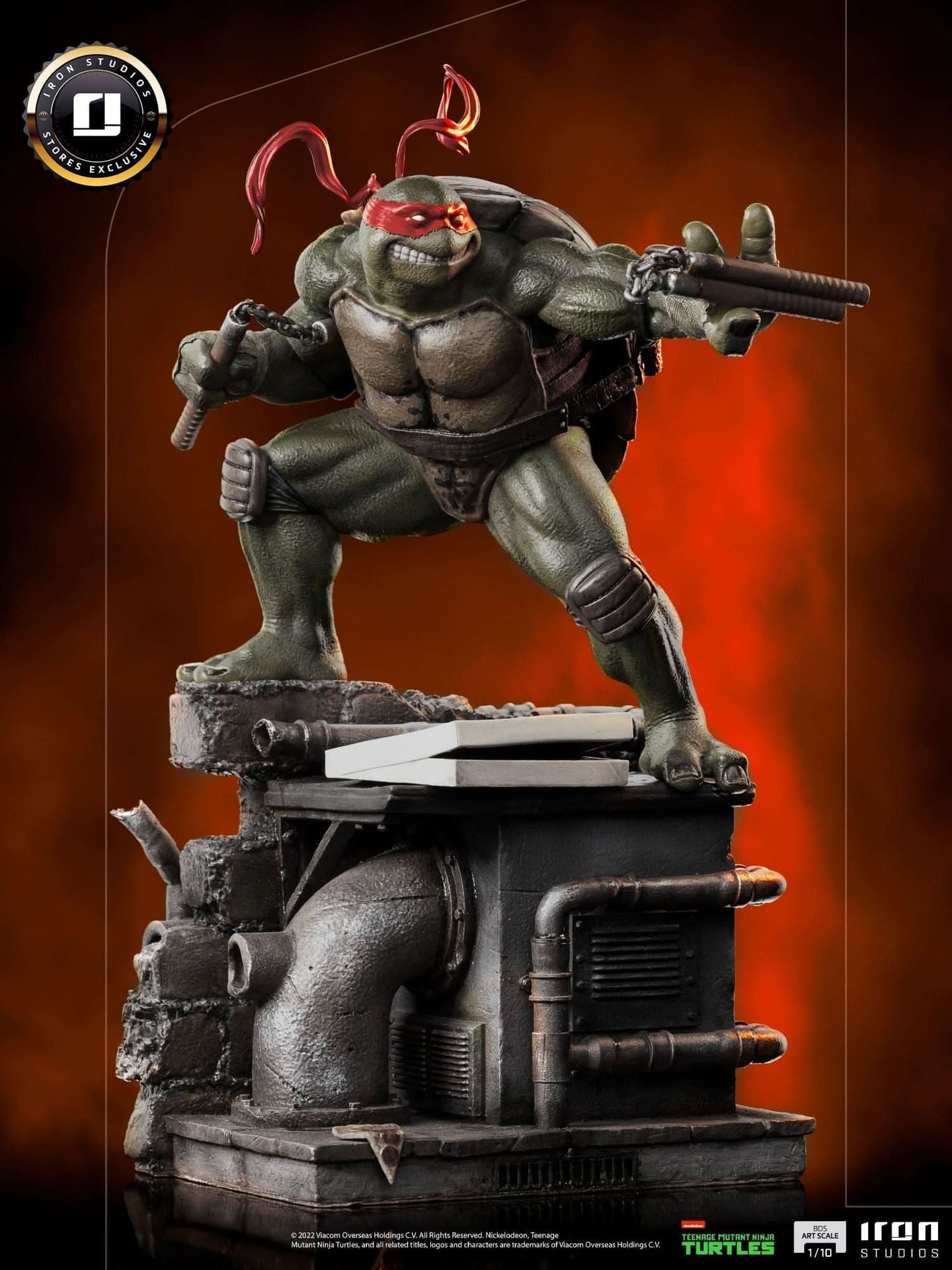 Statue Michelangelo (Comics-Version) – Teenage Mutant Ninja Turtles – BDS Art Scale 1/10