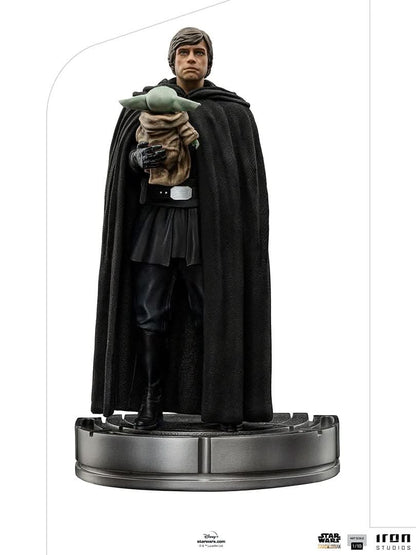 Statue Luke Skywalker und Grogu – Star Wars: The Mandalorian – Art Scale 1/10