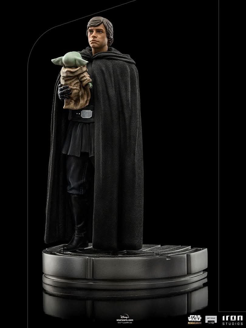 Statue Luke Skywalker und Grogu – Star Wars: The Mandalorian – Art Scale 1/10