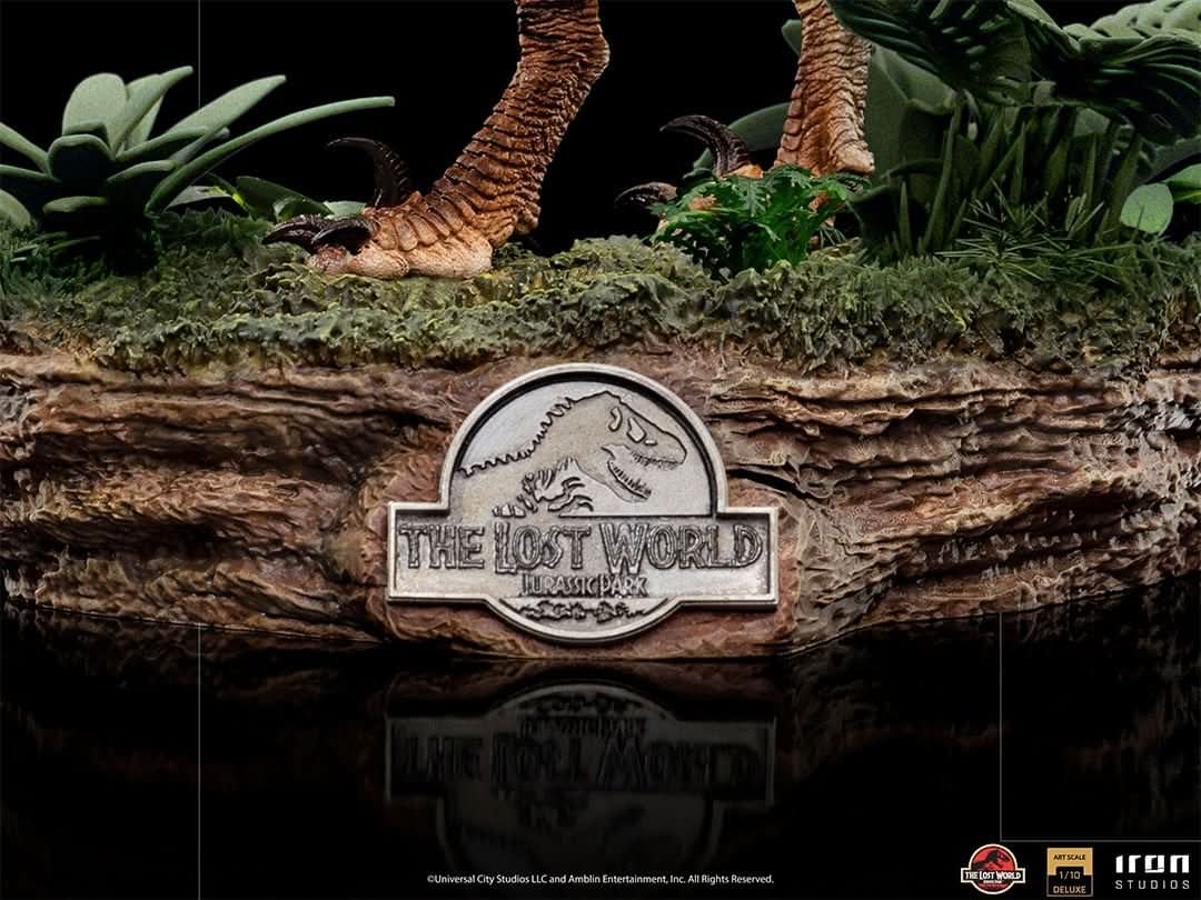 Statue Velociraptor Deluxe - Vergessene Welt: Jurassic Park - Art Scale 1/10