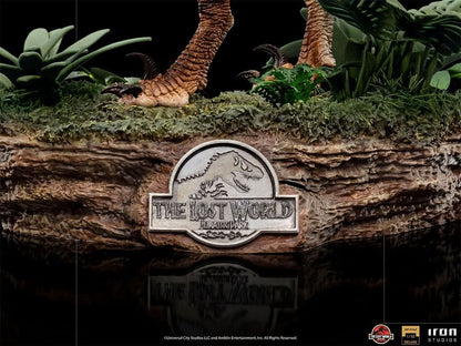 Statue Velociraptor Deluxe - Vergessene Welt: Jurassic Park - Art Scale 1/10
